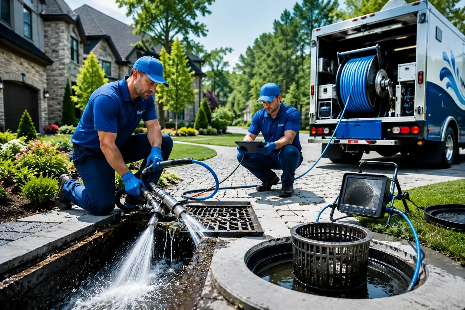 Local outdoor drain cleaning professionals in Floyd, IA